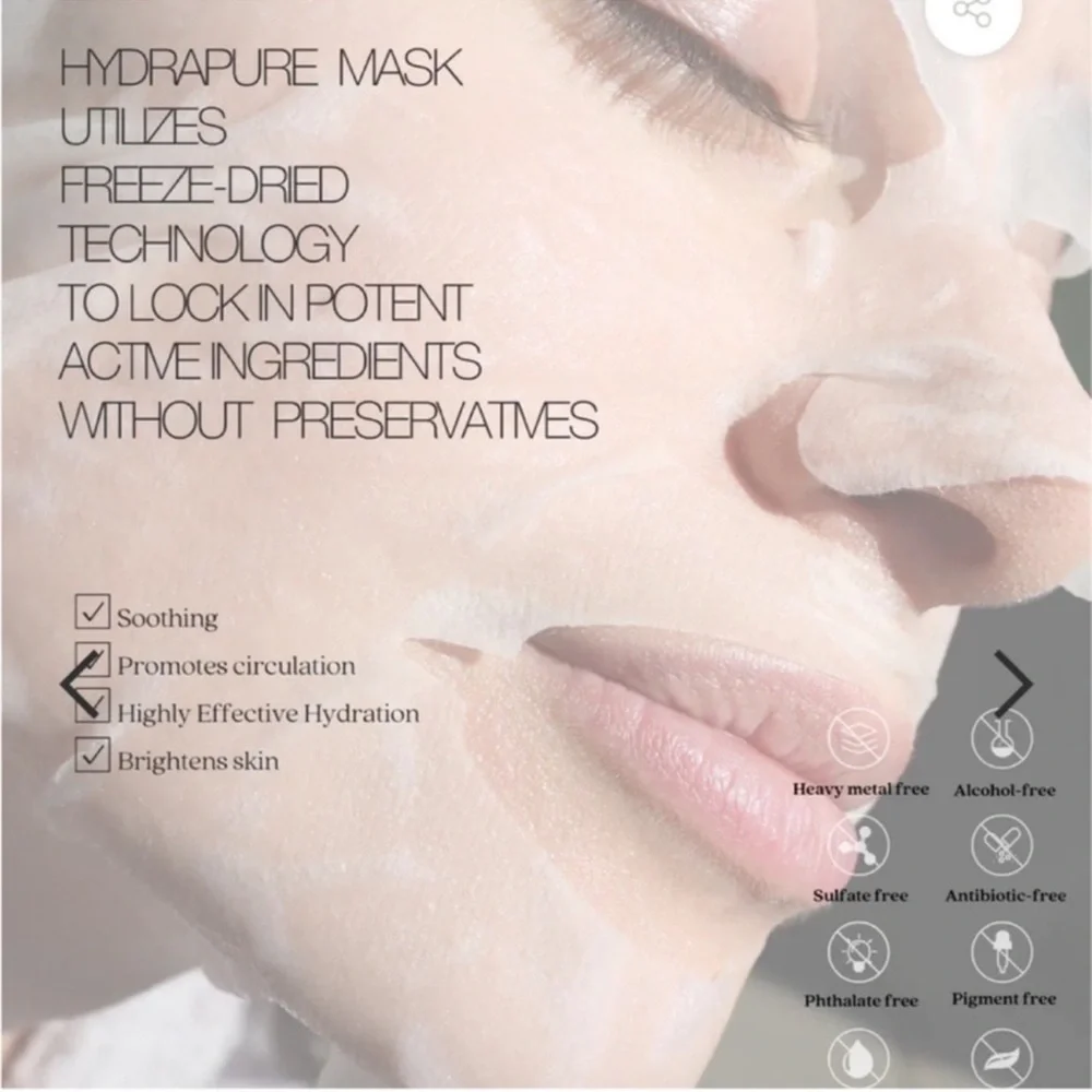 Lorde + Belle HydraPure Mask - White - Picture 2 of 5